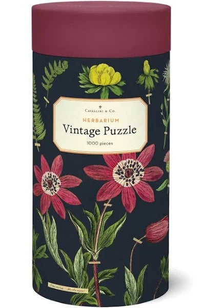 Cavallini Vintage Puzzle: Herbarium 1000pc
