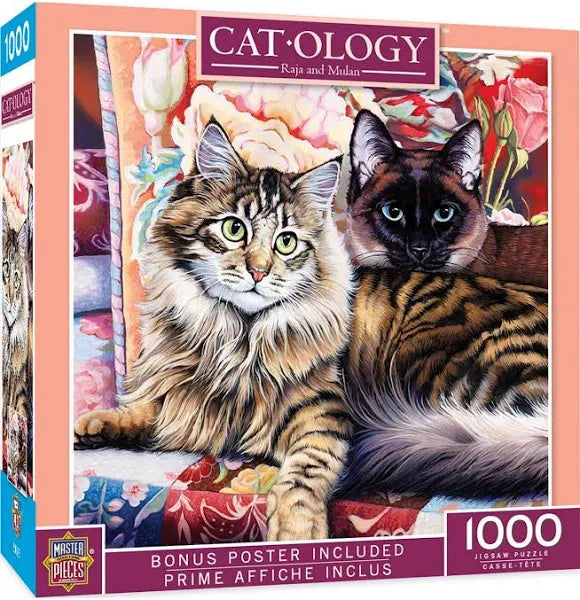 Masterpieces: Cat-Ology Raja and Mulan 1000pc