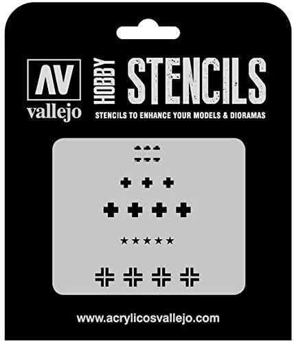Vallejo: Stencil - Assorted German WW2 Tank Markings