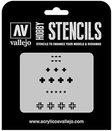 Vallejo: Stencil - Assorted German WW2 Tank Markings