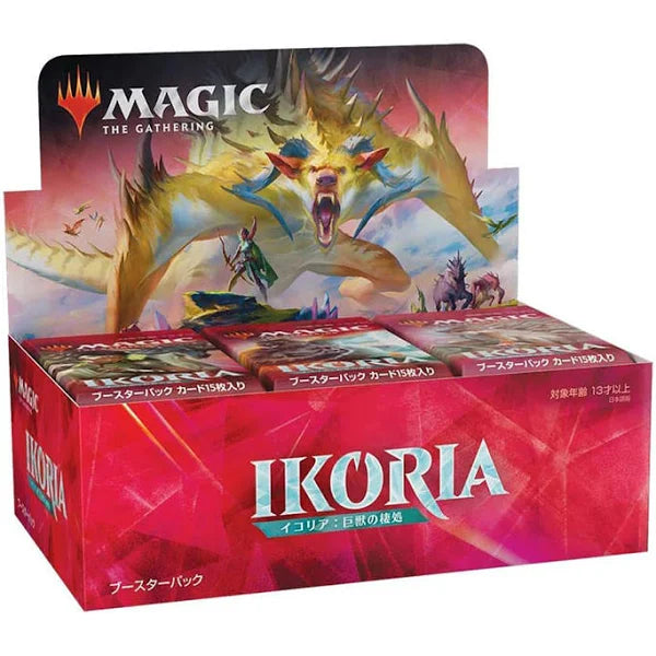 MTG: Ikoria Lair of Behemoths - Draft Booster Japanese Display