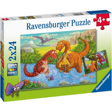 Ravensburger: Dinosaurs at Play 2x24pc