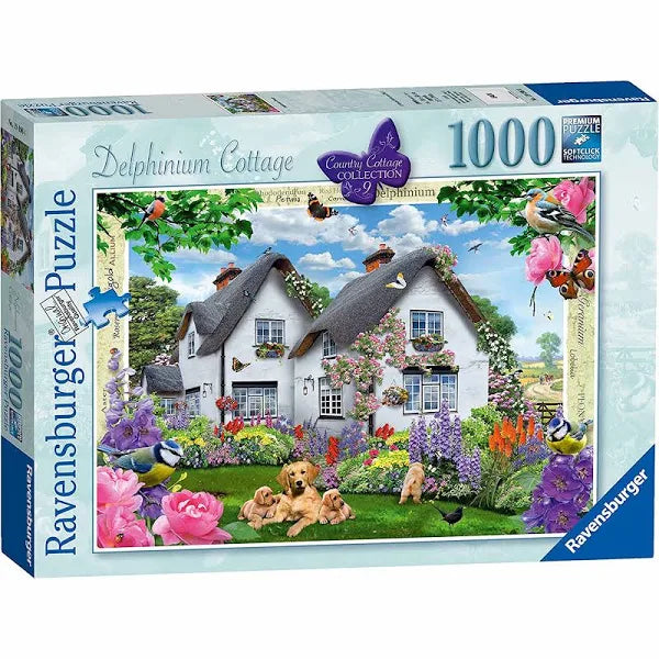 Ravensburger: Delphinium Cottage 1000pc