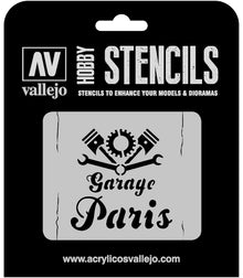 Vallejo: Stencil - Vintage Garage Signs