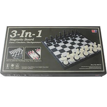 Chess 3-In-1 Magnetic 12"