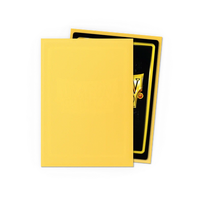 Dragon Shield: Matte Sleeves (100) - Yellow