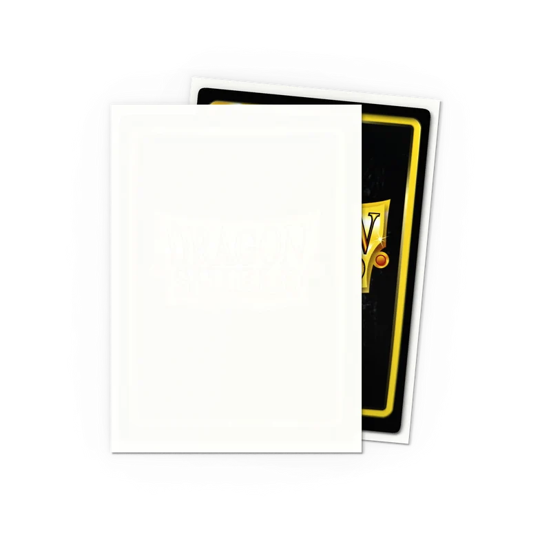 Dragon Shield: Matte Sleeves (100) - White