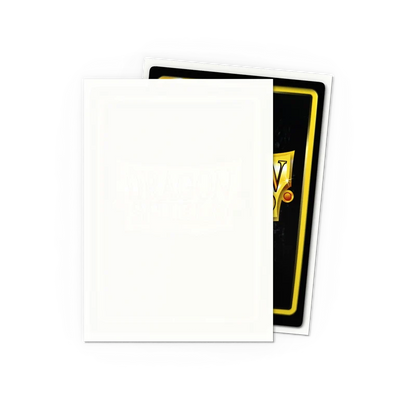 Dragon Shield: Matte Sleeves (100) - White