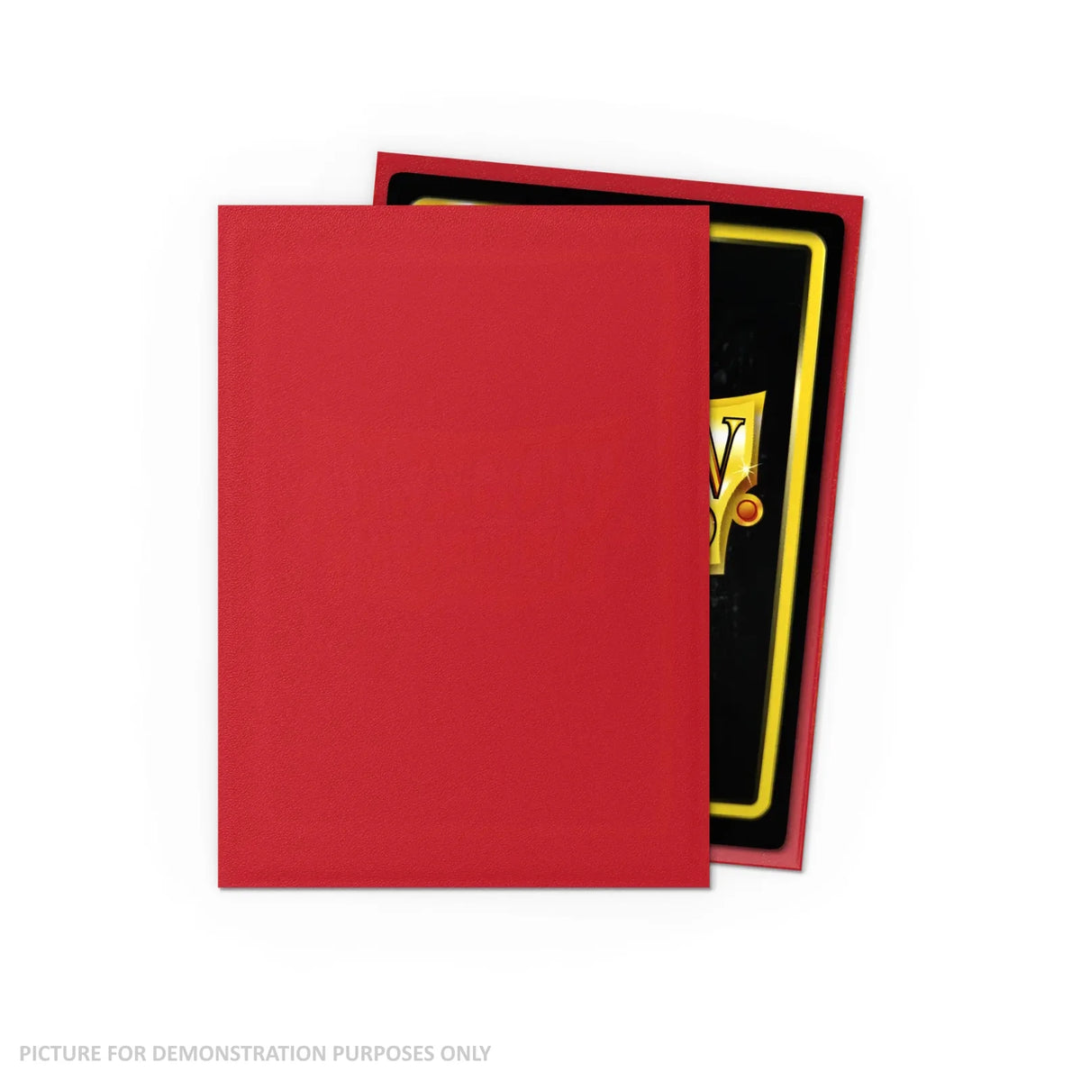 Dragon Shield: Matte Sleeves (100) - Crimson
