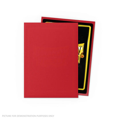 Dragon Shield: Matte Sleeves (100) - Crimson