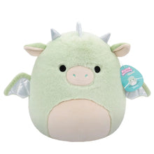 Squishmallows: 12" Fuzzamallows Drew the Green Dragon