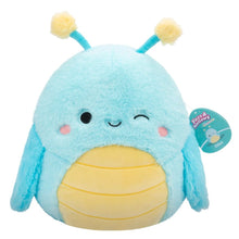 Squishmallows: 12" Fuzzamallows Giles the Blue Grasshopper