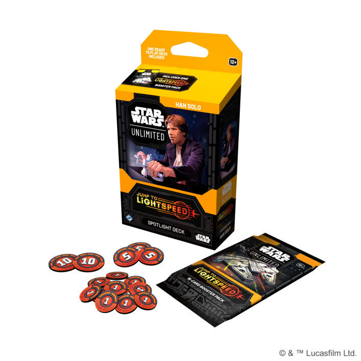 Star Wars Unlimited - Jump to Lightspeed Han Solo Spotlight Deck
