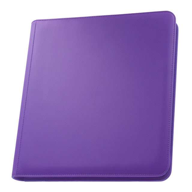 STEALTH 12 Pocket Zip Binder - Purple