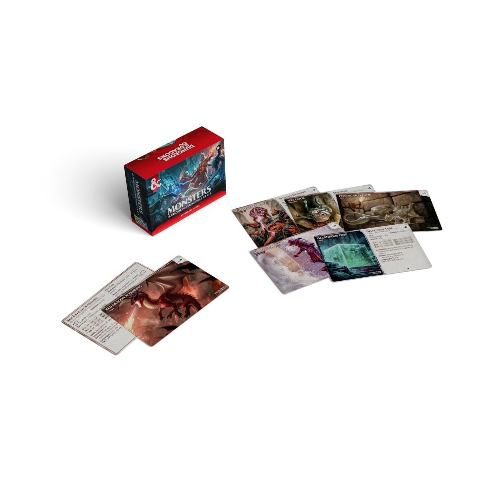 Dungeons & Dragons: Monsters - Fearsome and Ferocious Reference Cards - Preorder