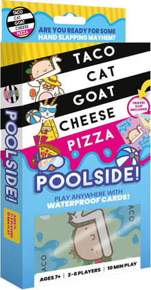 Taco Cat Goat Cheese Pizza Poolside!