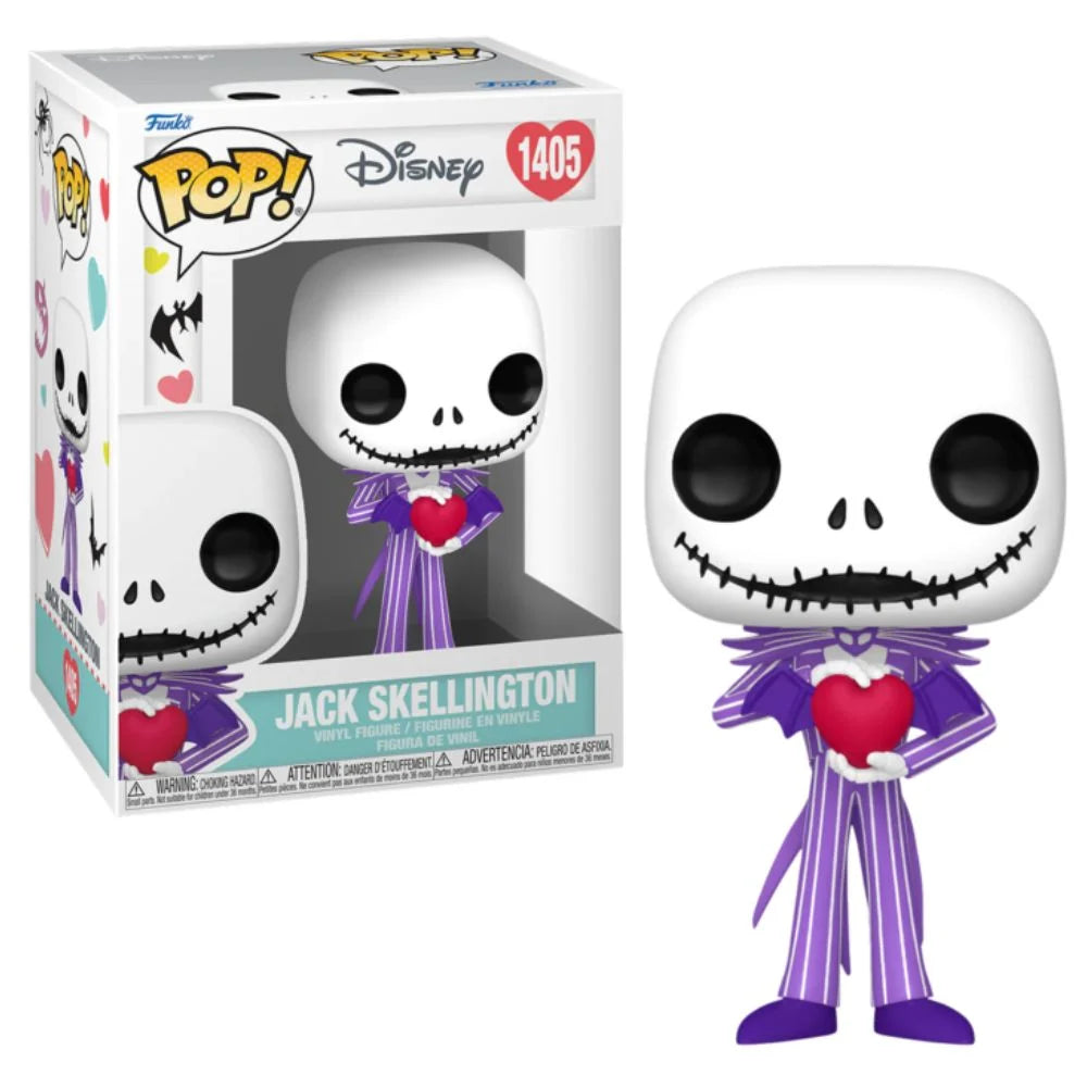 Funko: Nightmare Before Christmas - Jack Skellington Valentines 1405 Pop!