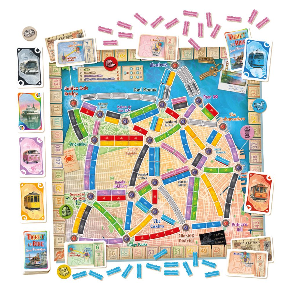 Ticket to Ride: San Francisco