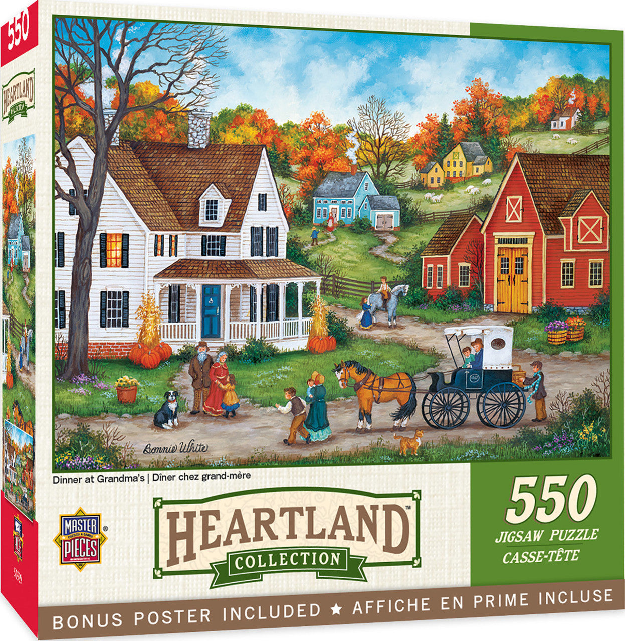 Masterpieces: Heartland Collection Dinner at Grandmas 550pc
