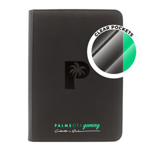 Palms Off: Collector's Series Top Loader Zip Binder Clear - Black