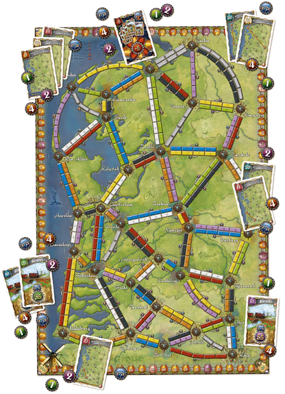 Ticket to Ride: Nederland (Expansion)