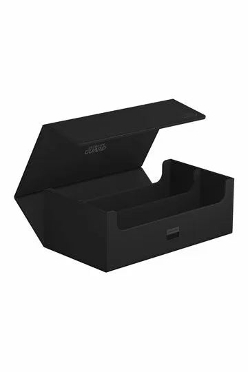 Ultimate Guard: Arkhive Flip Case 800+ XenoSkin Monocolour Black Deck Box