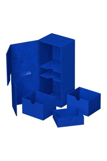 Ultimate Guard Twin Flip n Tray Deck Case 266+ XenoSkin Blue