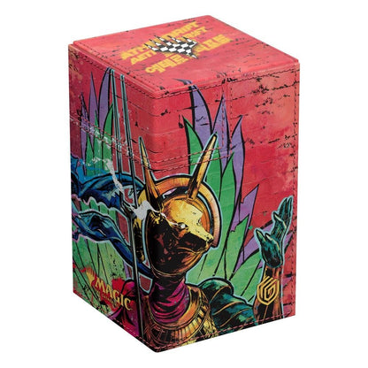 Ultimate Guard: XenoSkin Flip´n´Tray Deck Case 100+ – MTG: Aetherdrift – Hazoret