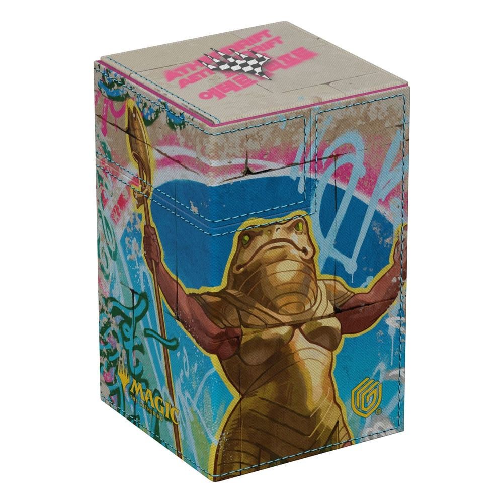 Ultimate Guard: XenoSkin Flip´n´Tray Deck Case 100+ – MTG: Aetherdrift – Sab-Sunen