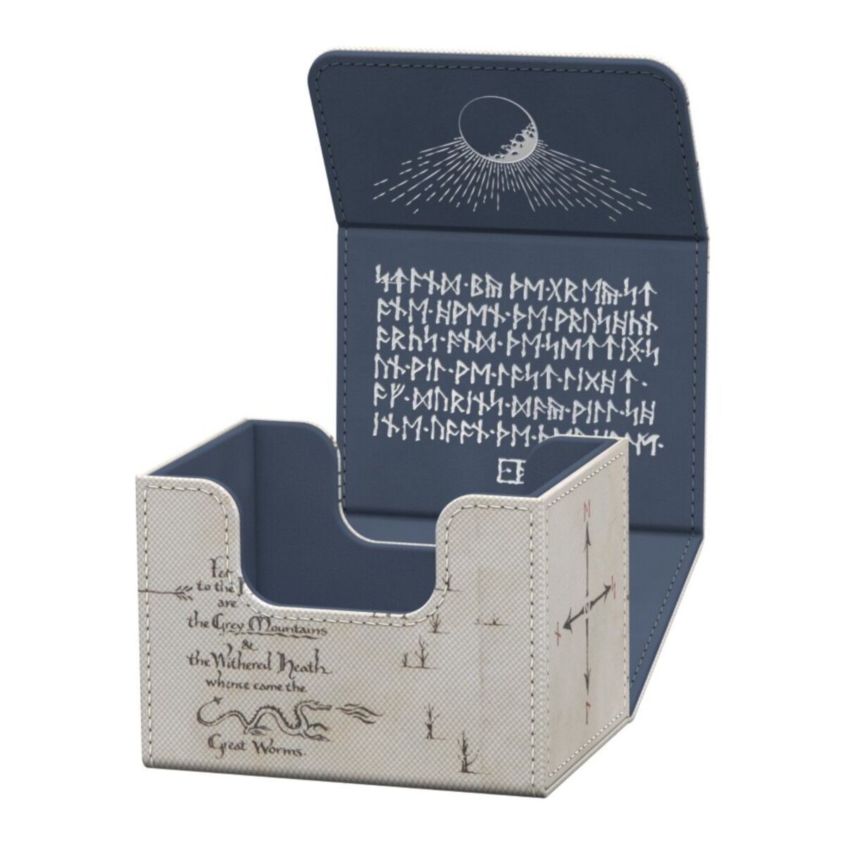 Ultimate Guard: Deck Box – XenoSkin Sidewinder 100+ – The Hobbit: Thrór's Map
