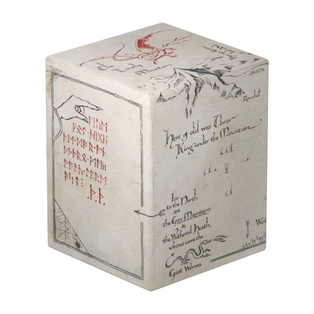 Ultimate Guard: Deck Box – Boulder 100+ – The Hobbit: Thrór's Map