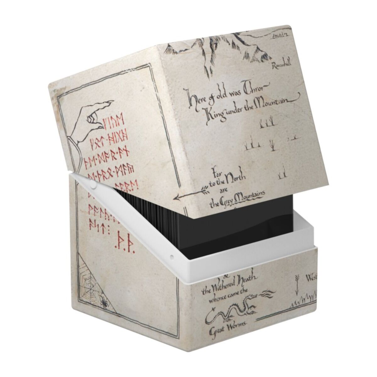 Ultimate Guard: Deck Box – Boulder 100+ – The Hobbit: Thrór's Map