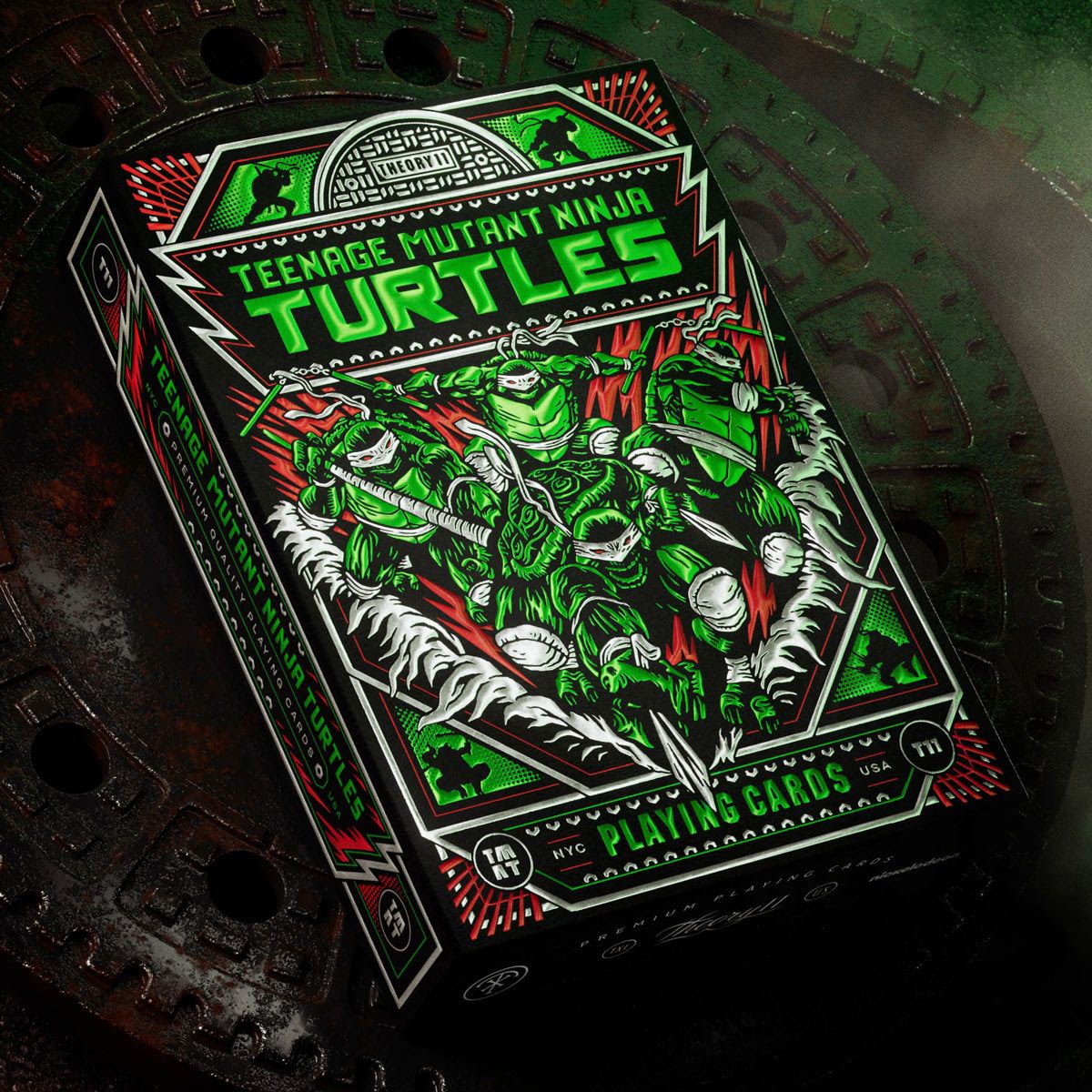 Theory 11 - Teenage Mutant Ninja Turtles Playing Cards