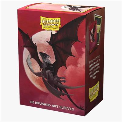 Dragon Shield: Brushed Art Sleeves (100) Valentine 2024