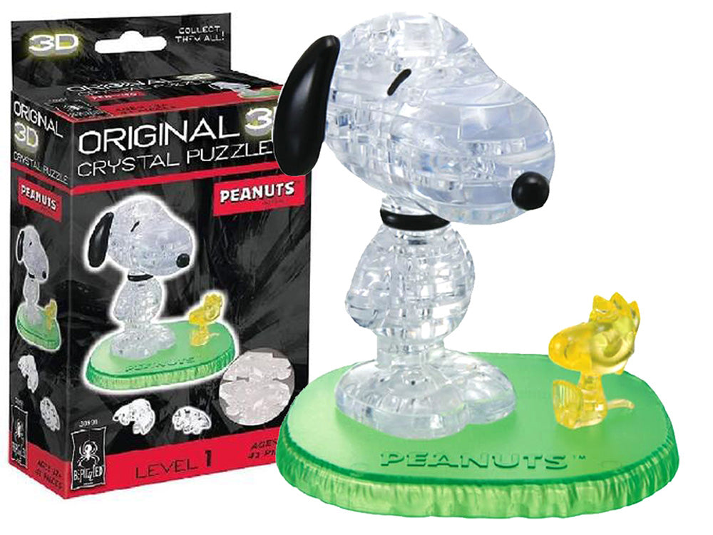 Crystal Puzzle: Snoopy & Woodstock