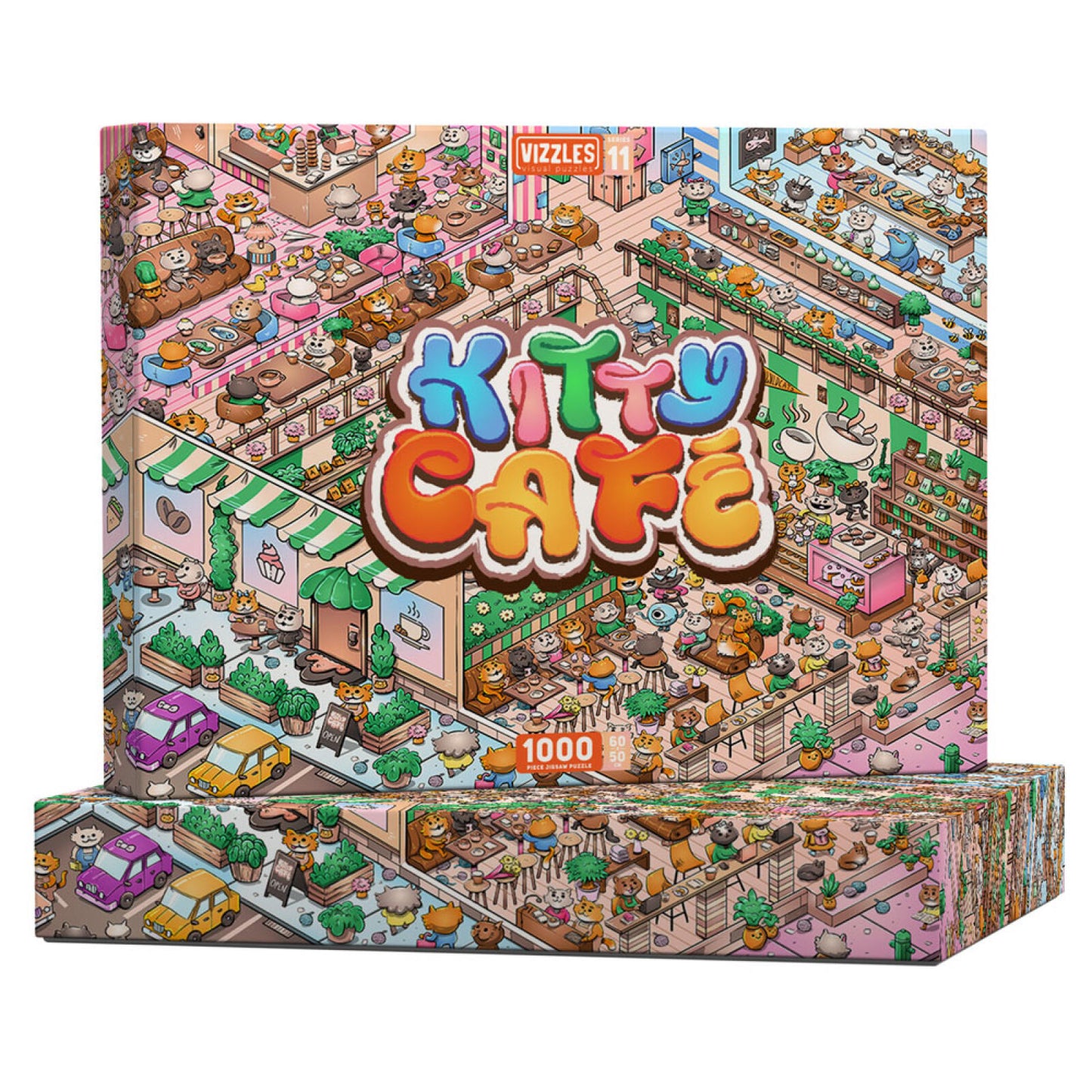 Vizzles: Kitty Cafe 1000pc