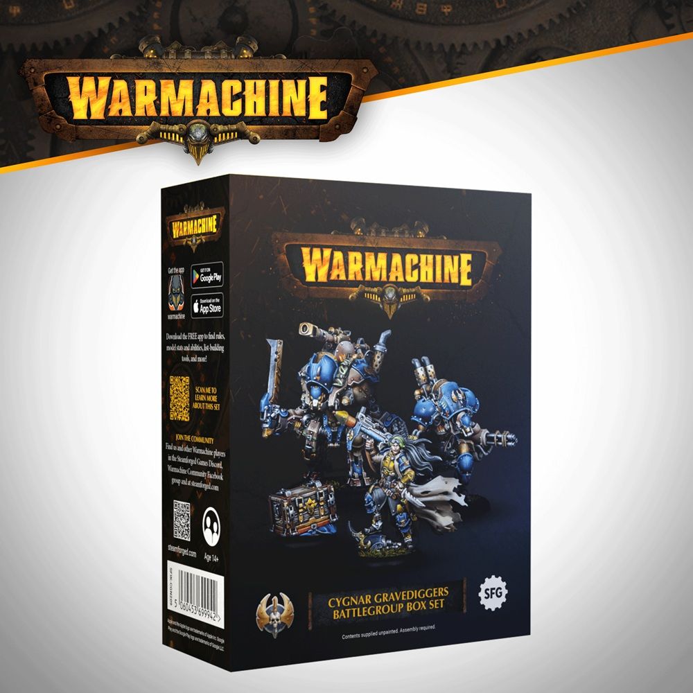 Warmachine: Cygnar Gravediggers Battlegroup Box Set