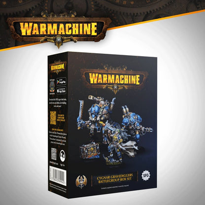 Warmachine: Cygnar Gravediggers Battlegroup Box Set