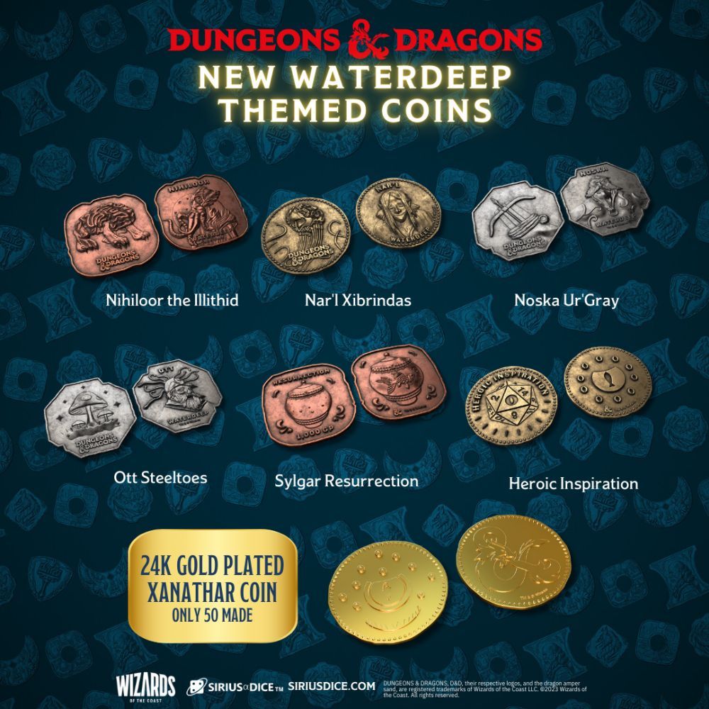 Sirius Dice - D&D Xanathar's Treasure Pack (Blind Bag)