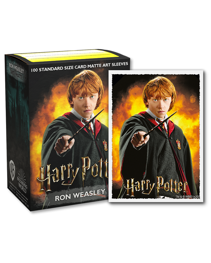 Dragon Shield: Matte Art Sleeves (100) Wizarding World Ron Weasley