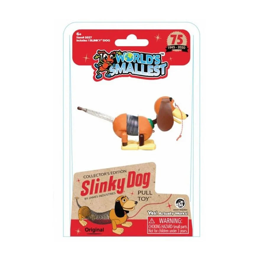 Worlds Smallest Slinky Dog