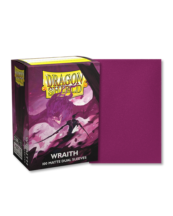 Dragon Shield: Dual Matte Sleeves (100) Wraith