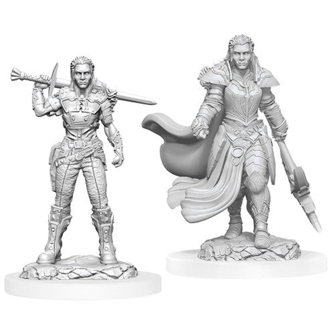 Nolzur's Marvelous Miniatures: Female Orc Fighter