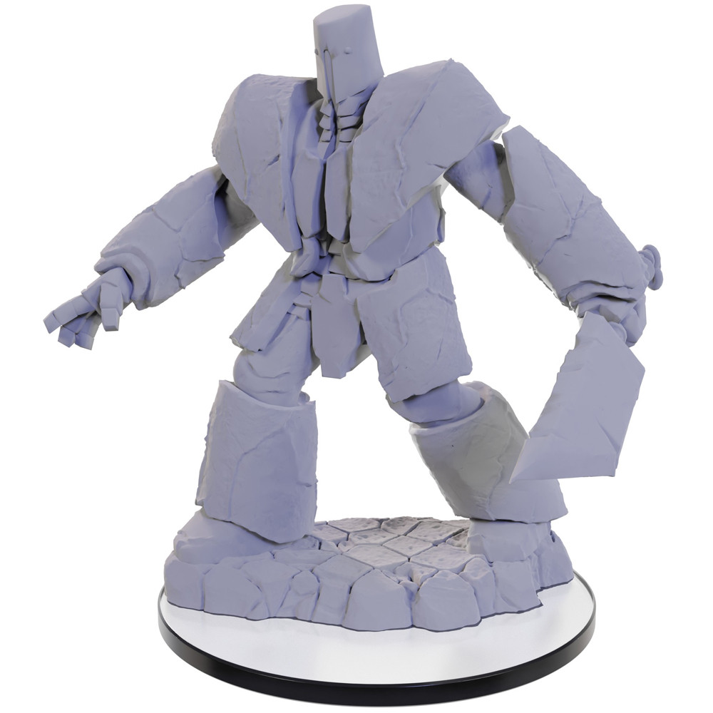 Critical Role Unpainted Miniatures: Cobalt Golem