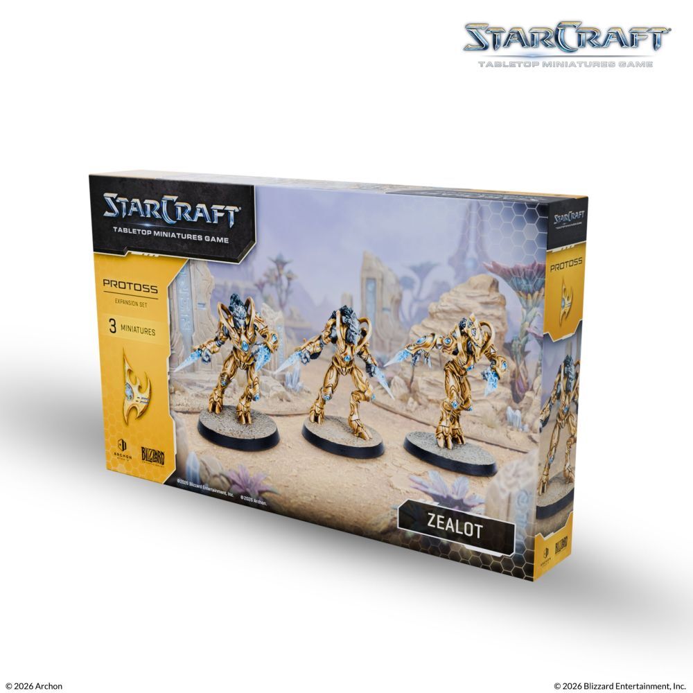 Starcraft Miniatures Game: Protoss - Zealot Expansion Set