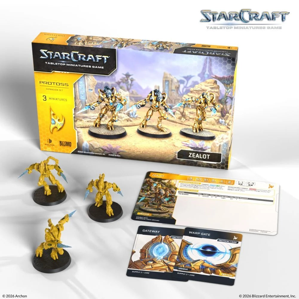 Starcraft Miniatures Game: Protoss - Zealot Expansion Set