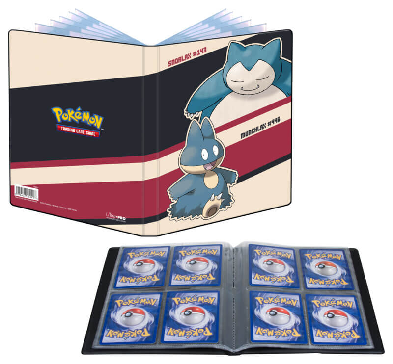 Pokemon: 4 Pocket Portfolio - Snorlax & Munchlax
