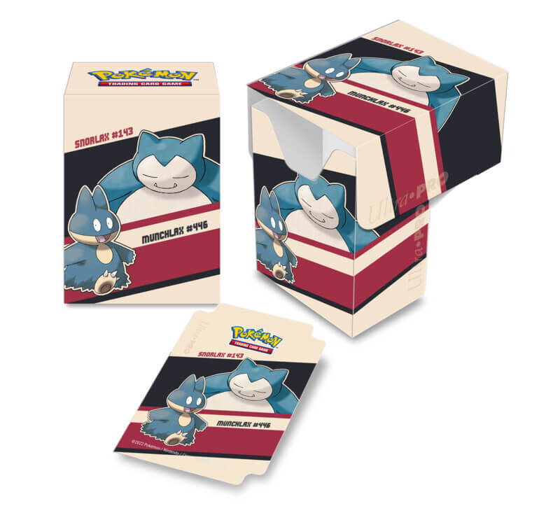 Pokemon: Full View Deck Box - Snorlax & Munchlax