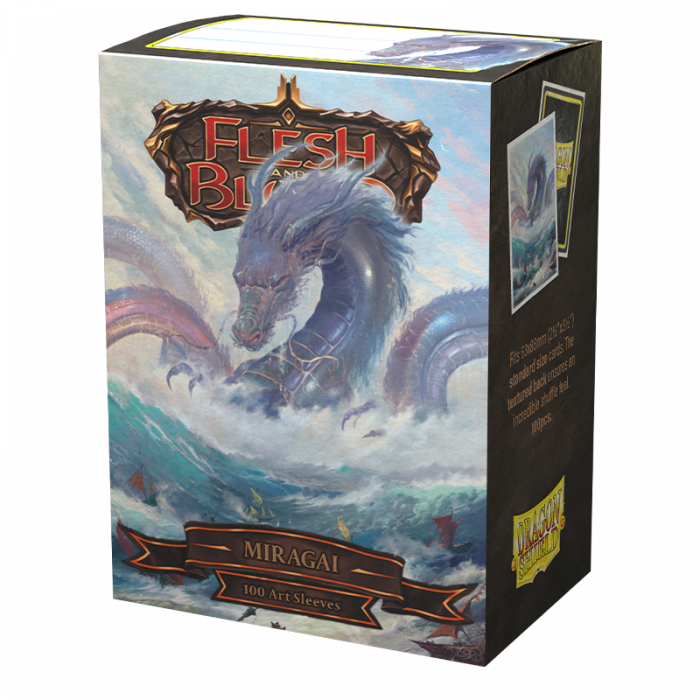 Dragon Shield: Matte Sleeves (100) Flesh and Blood Miragai