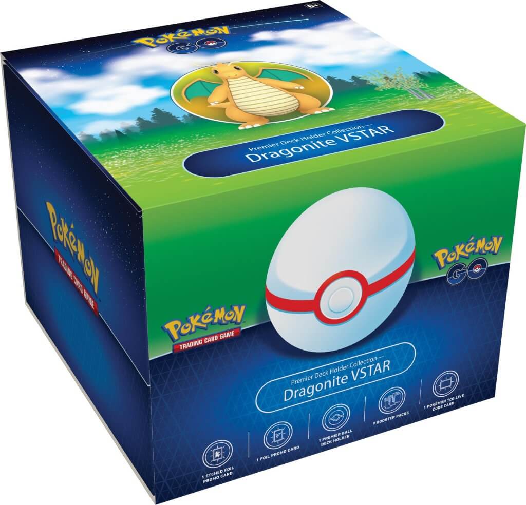Pokemon: GO Premier Deck Holder Collection Dragonite VSTAR